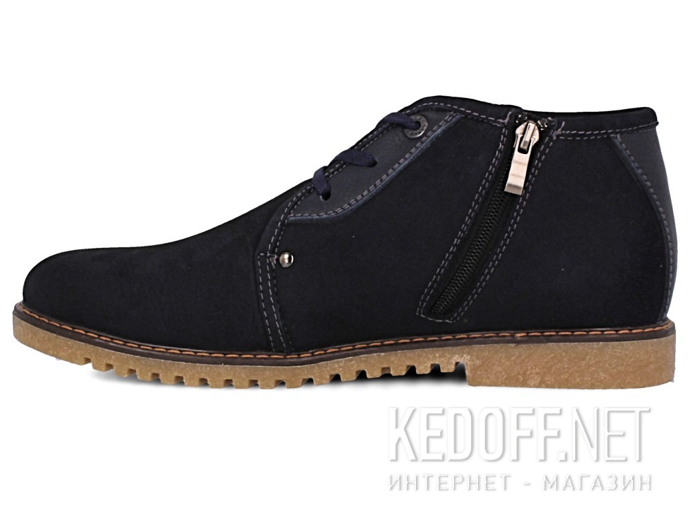 Мужские ботинки Forester 1708-89  (тёмно-синий) описание