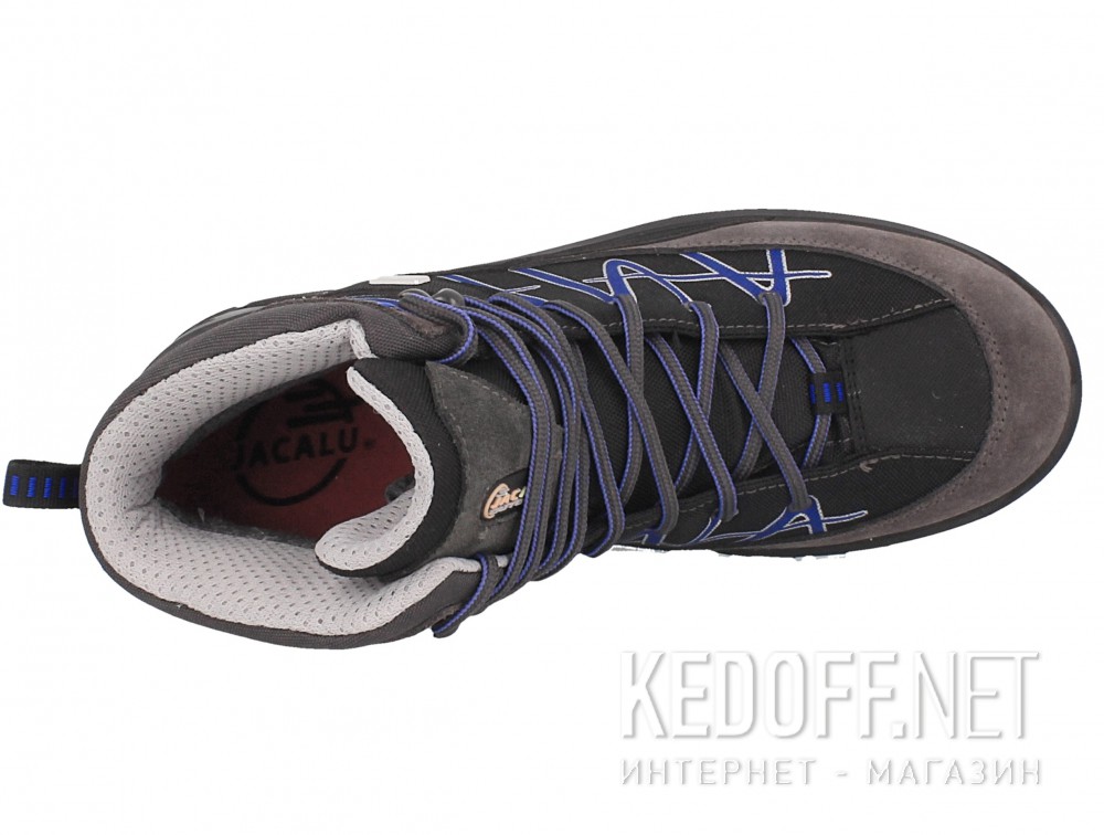 Трекінгові черевики Forester 3752-V1 унісекс (Чорний,Сірий) описание