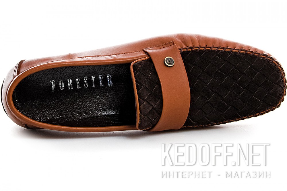 Мужские туфли Forester 7068-45    (коричневый) все размеры