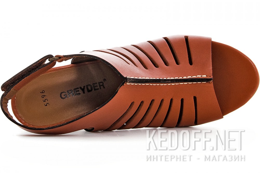 Туфли Greyder 5596-45 унисекс    (рыжий/коричневый) все размеры