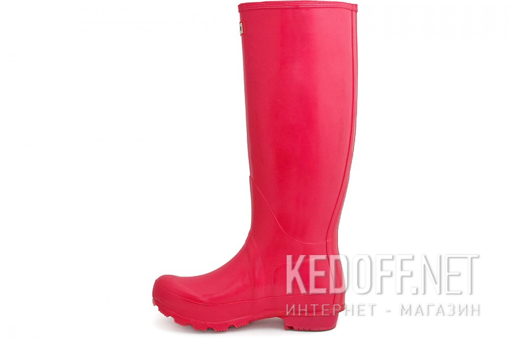 Женские резиновые сапоги Hunter 23616-1 (розовый) купить Украина
