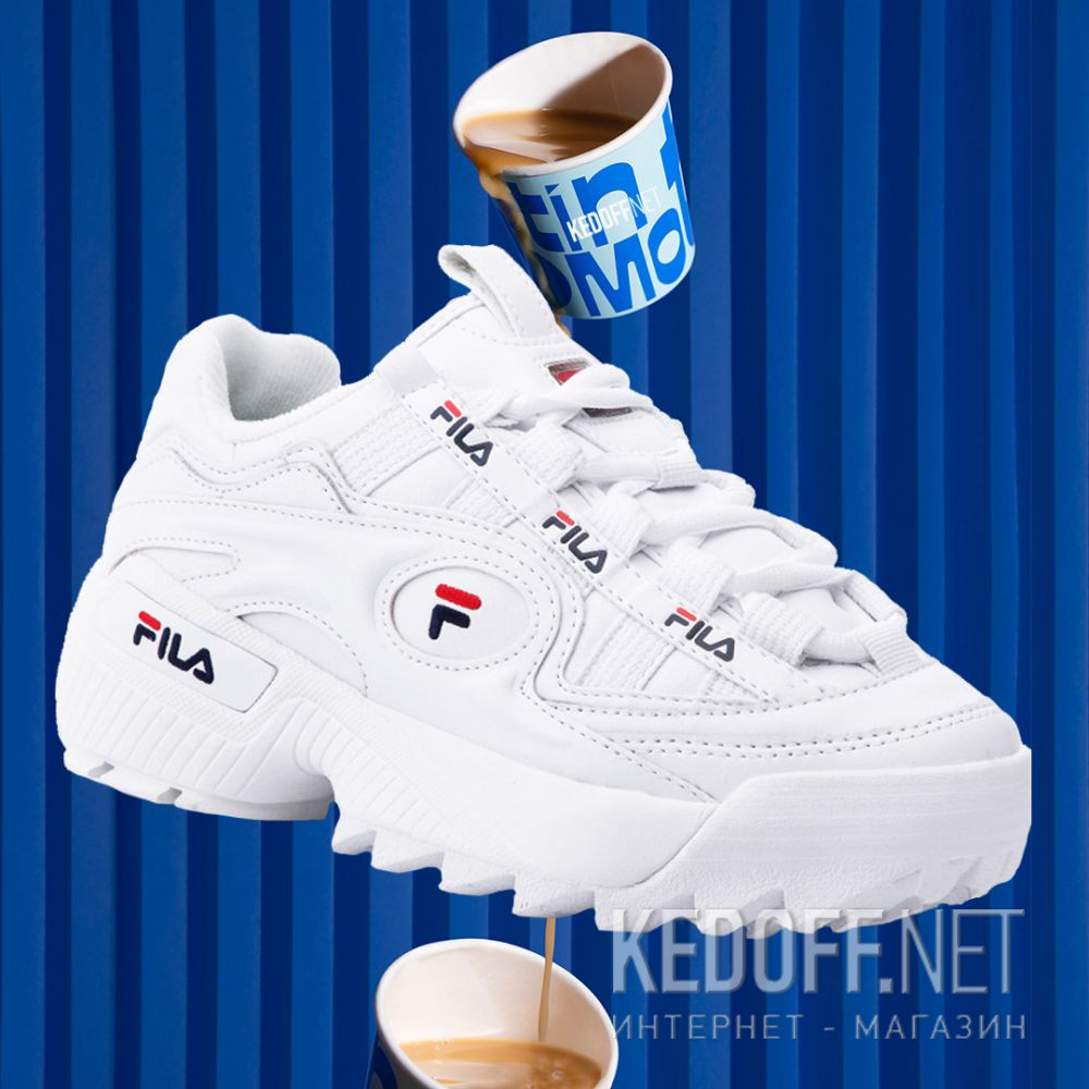 Цены на Білі кросівки Fila D-Formation 5CM00514-125