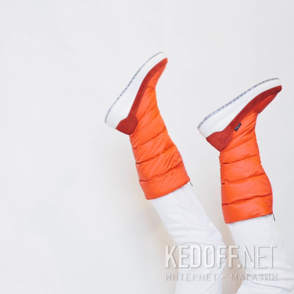 Жіночі чобітки на гусячому пуху Forester Goose Featers 6346-8 Made in Europe доставка по Украине
