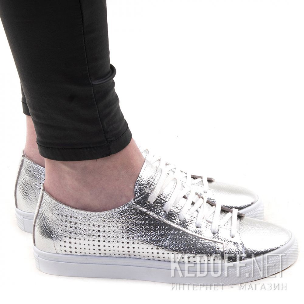 Sneakers Las Espadrillas Silver 1545-14 доставка по Украине