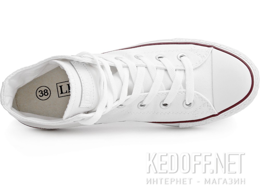 Цены на Sneakers Las Espadrillas LE38-7650 white converse