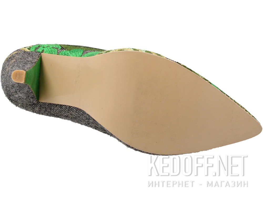 Оригинальные Вечерние туфли KHMARA 130692 унисекс    (зеленый/серый)