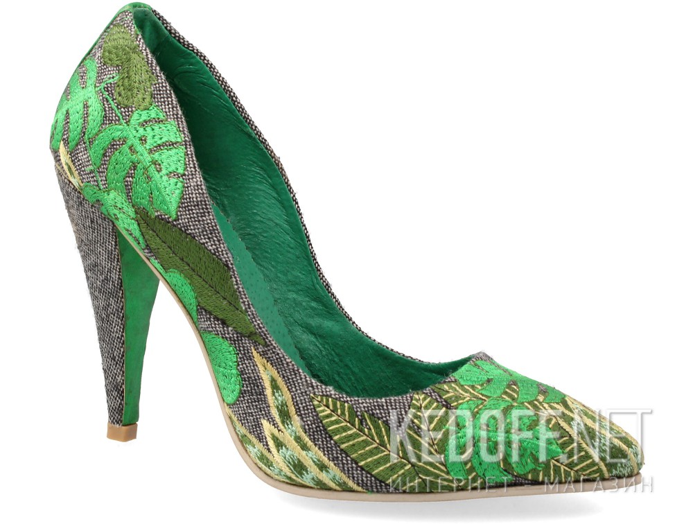 Купить Вечерние туфли KHMARA 130692 унисекс    (зеленый/серый)