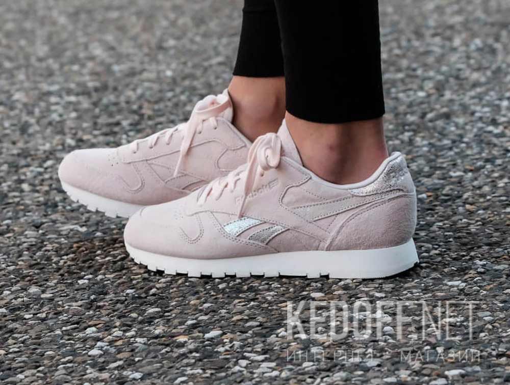 reebok classic leather shimmer rose 