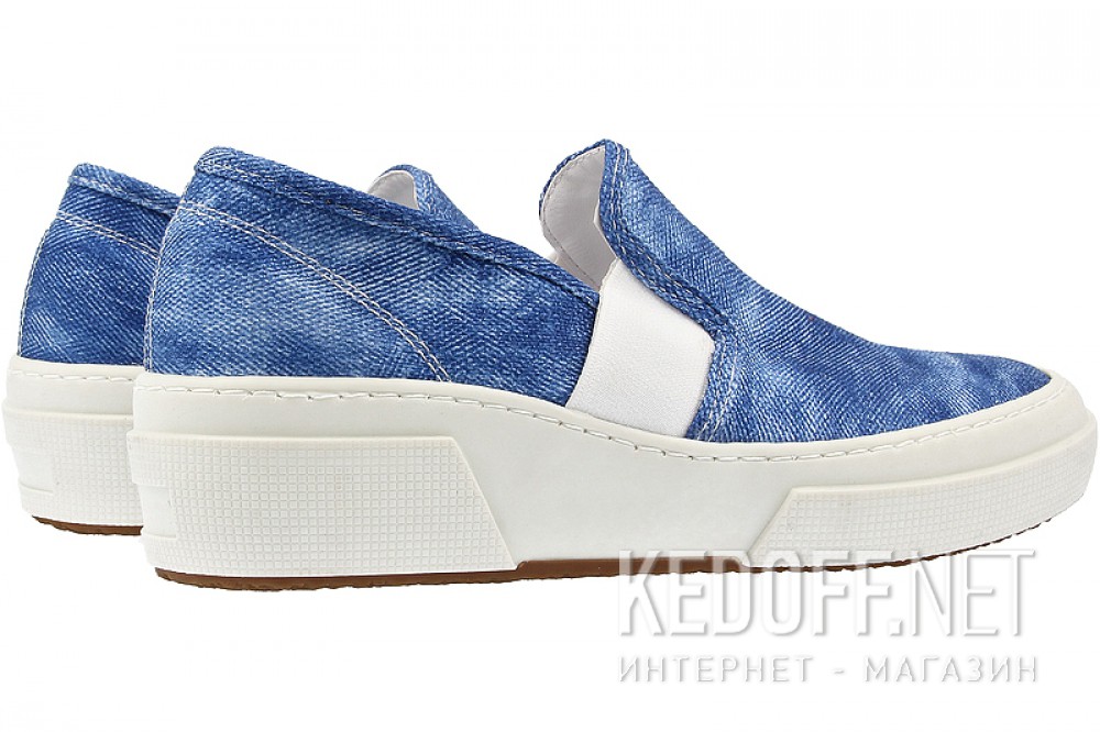 Женская текстильная обувь Las Espadrillas 5718-44    (голубой) купить Украина