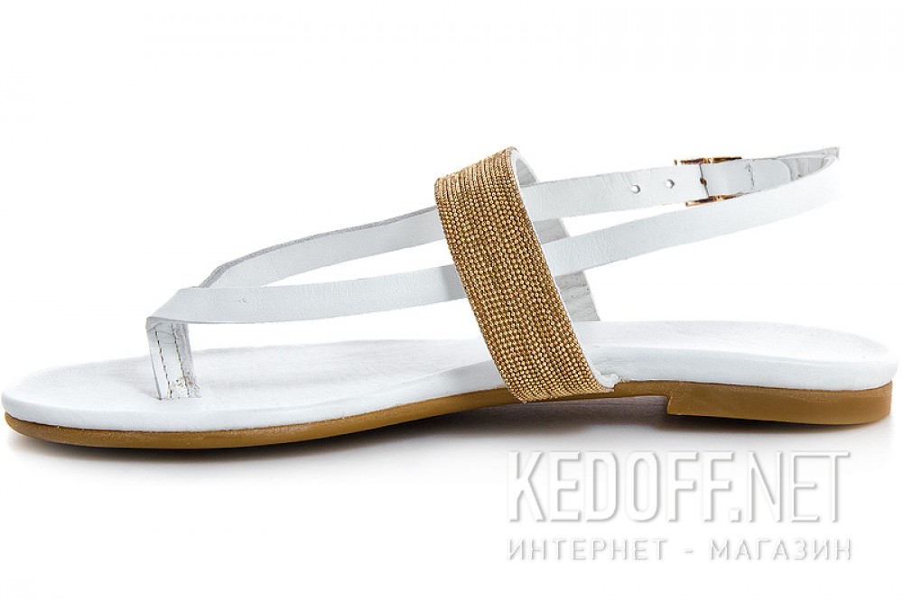 Женские сандалии Las Espadrillas 6109-13    (белый) купить Украина