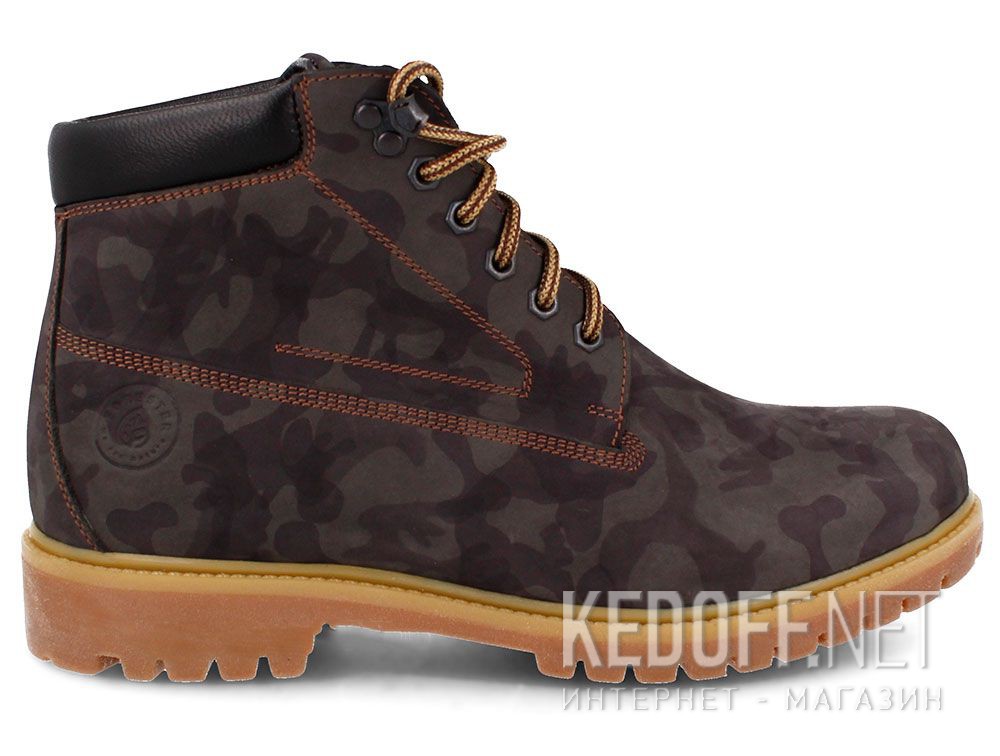 Чоловічі черевики Forester Urbanity 7751-782 Brown Camouflage купити Україна