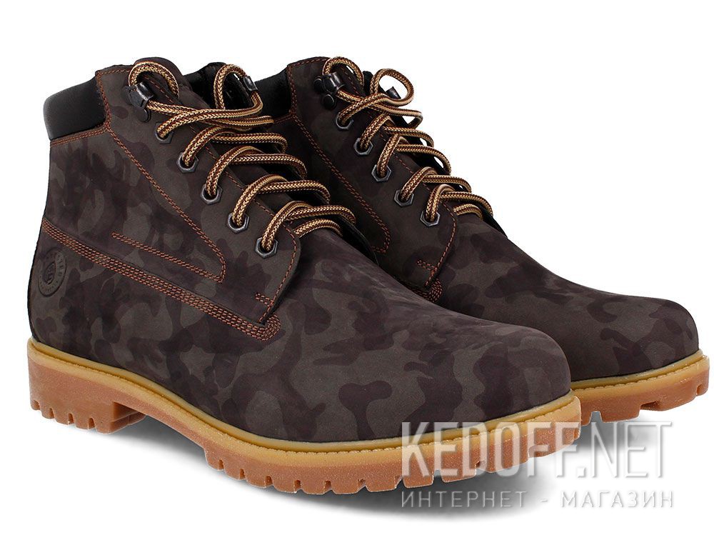 Чоловічі черевики Forester Urbanity 7751-782 Brown Camouflage описание