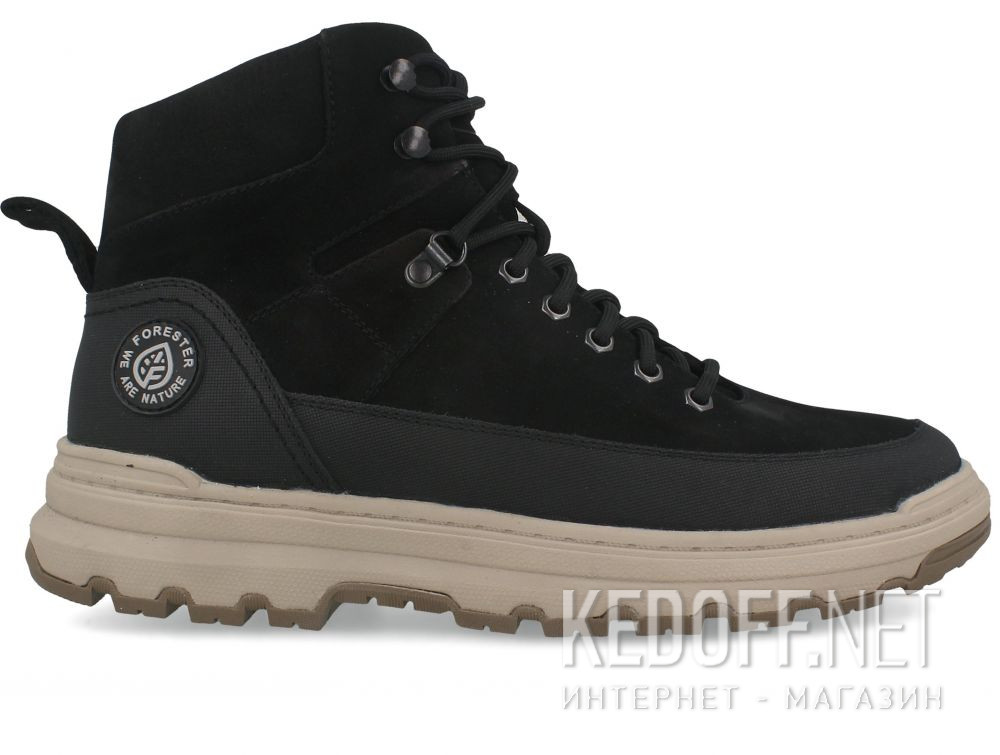 Чоловічі черевики Forester Lumber Middle Black F313-102 купити Україна