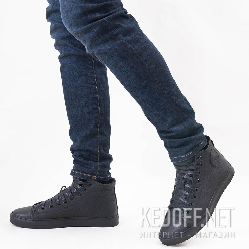 Men's shoes Forester Whool 132125-2784 Blck (black) доставка по Украине