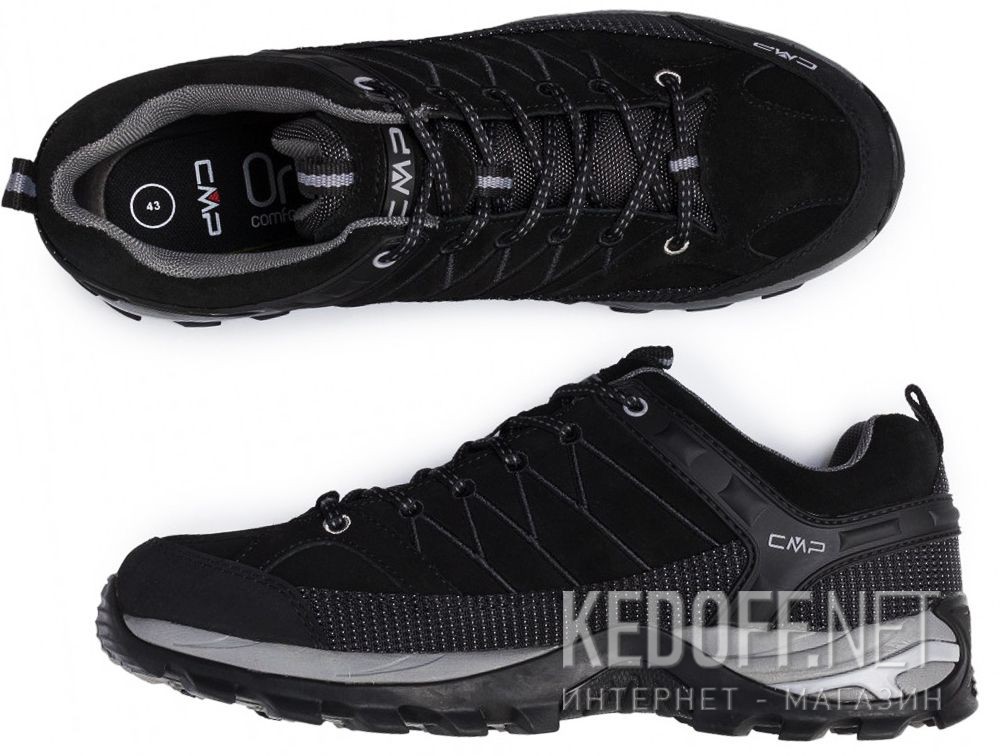 Мужские кроссовки CMP Rigel Low Trekking Shoes Wp 3Q13247-73UC описание