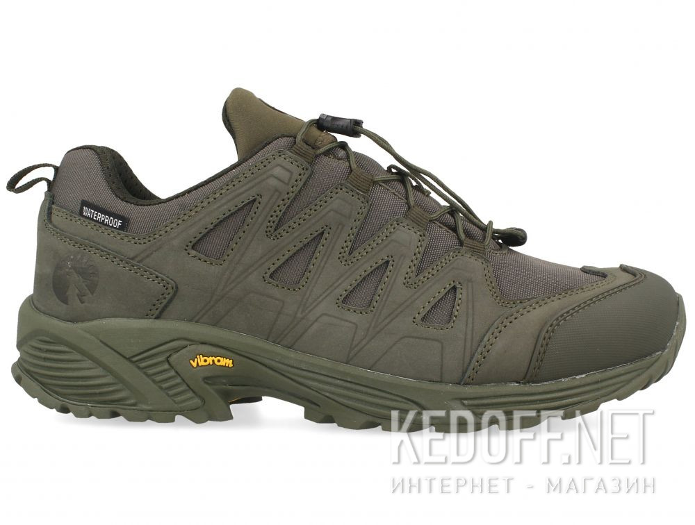 Чоловічі кросівки Forester Low Force Khaki Waterproof B24W004A-17FO Vibram купити Україна
