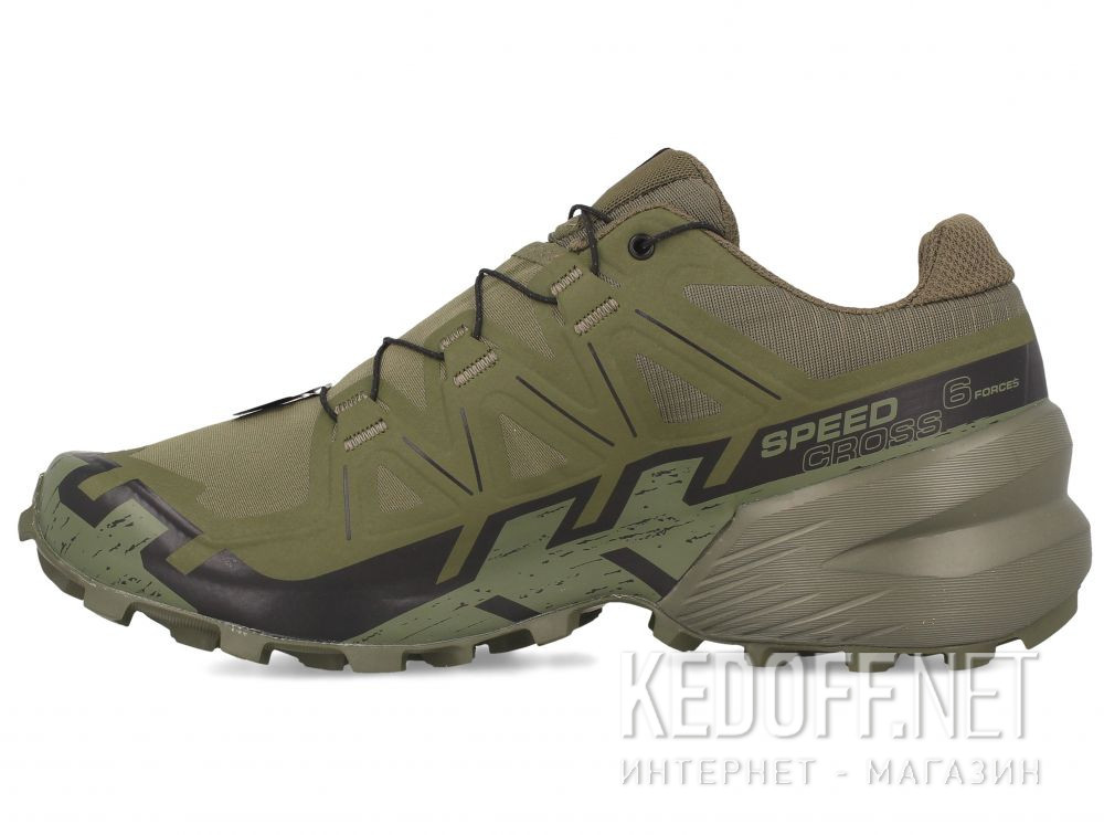 Мужские кроссовки Salomon 471612 Speedcross 6 Forces Khaki  купить Украина