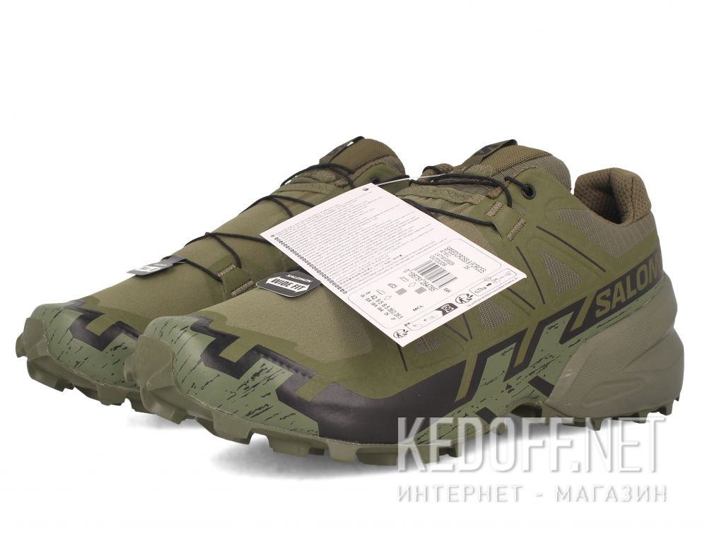 Доставка Мужские кроссовки Salomon 471612 Speedcross 6 Forces Khaki 