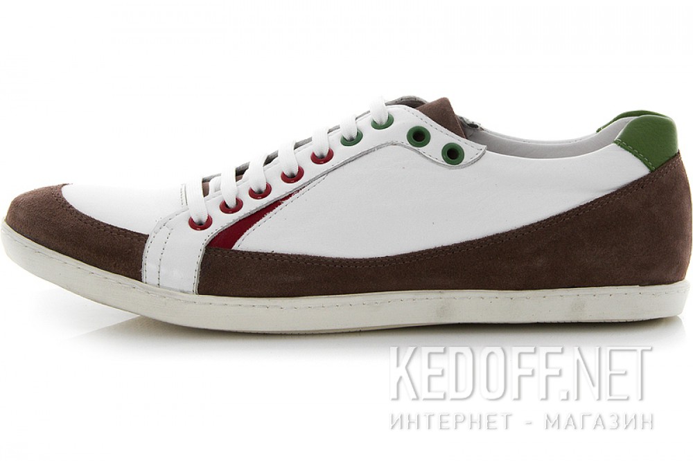 Туфли Subway 1833-303  (коричневый/белый) купить Украина