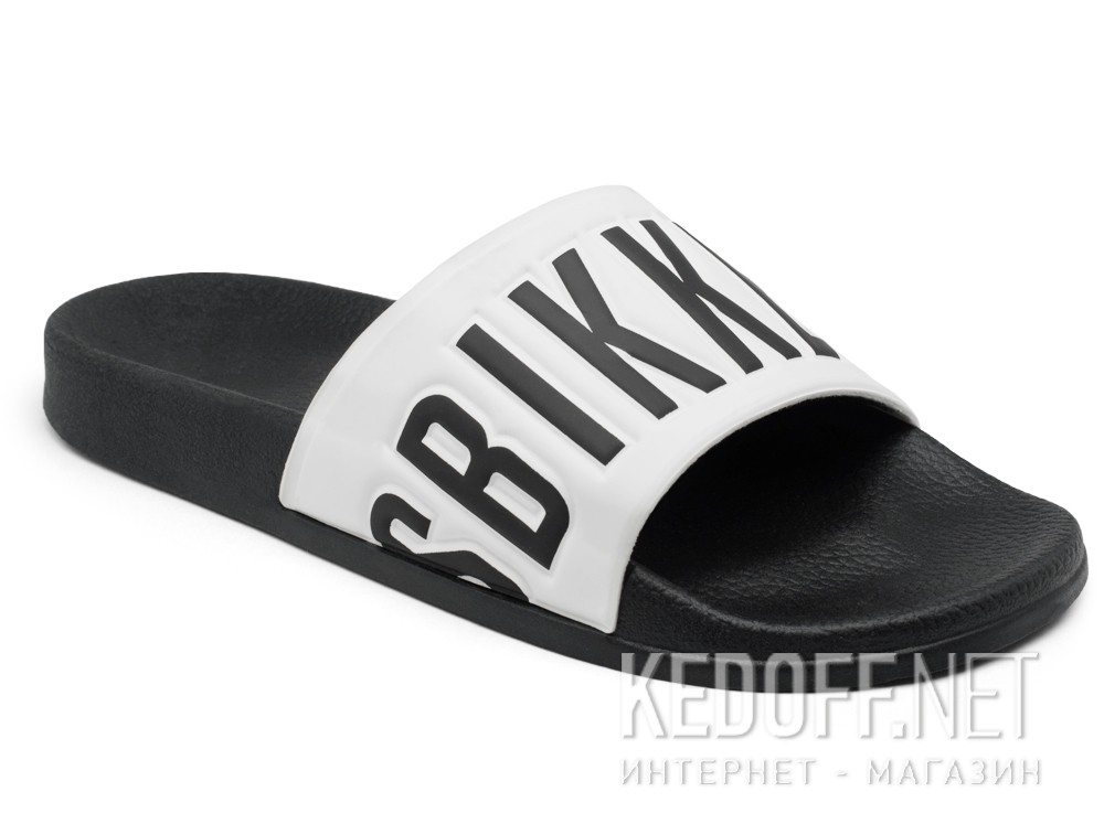 Тапочки Dirk Bikkembergs Swimm BKE 108367-2713 Made in Italy (чорний/білий) купити Україна