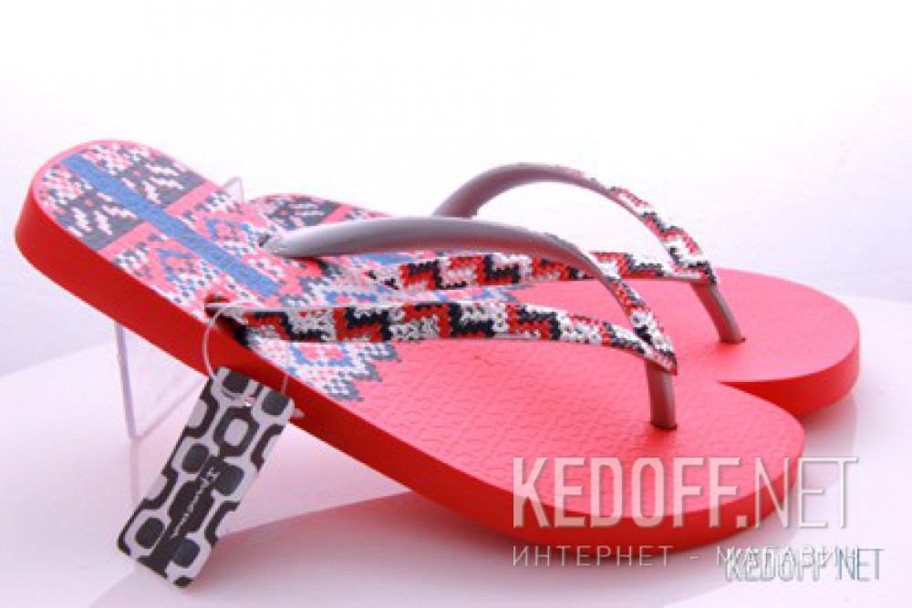 Women's flip-flops Rider 80859-22948 (red) купить Украина