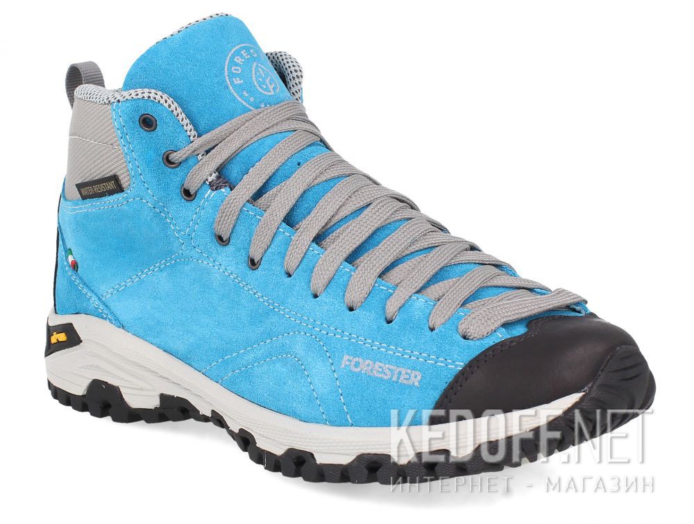 Dodaj do koszyka Zamszowe buty Forester Blue Vibram 247951-40 Made in Italy